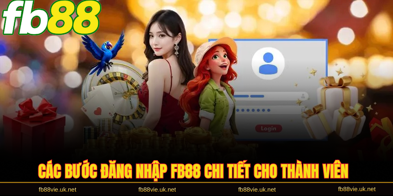 Các bước đăng nhập FB88 chi tiết cho thành viên