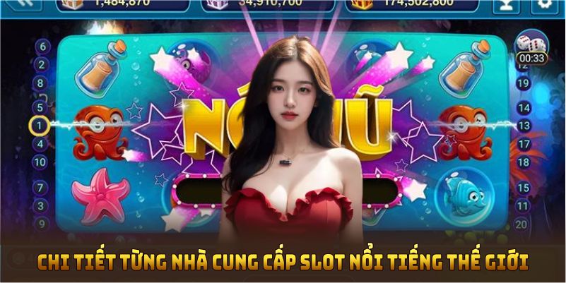 Chi tiết từng nhà cung cấp slot nổi tiếng thế giới
