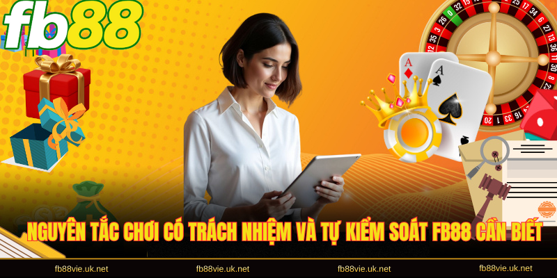 Nguyên tắc chơi có trách nhiệm và tự kiểm soát FB88 cần biết